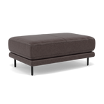 Morris Large Footstool - Rectangular footstool A Fabric — BFA-BLJ-088 CHARCOAL GREY, gallery image 1