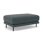 Morris Large Footstool - Rectangular footstool A Fabric — BFA-BLJ-2047 LAKE GREEN, gallery image 1