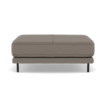 Morris Large Footstool - Rectangular footstool A Fabric Footstools Sterling Home 18 BFA-MAD-03 DARK GREY