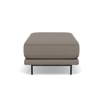 Morris Large Footstool - Rectangular footstool A Fabric — BFA-MAD-03 DARK GREY, gallery image 2