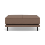 Morris Large Footstool - Rectangular footstool A Fabric Footstools Sterling Home 19 BFA-MAD-05 DARK TAUPE