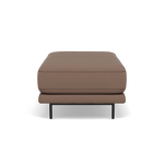 Morris Large Footstool - Rectangular footstool A Fabric — BFA-MAD-05 DARK TAUPE, gallery image 2