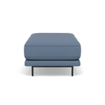 Morris Large Footstool - Rectangular footstool A Fabric — BFA-MAD-08 PACIFIC BLUE, gallery image 2