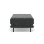 Morris Large Footstool - Rectangular footstool A Fabric — FAB-MEG-20  PEWTER, gallery image 2