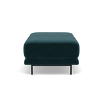 Morris Large Footstool - Rectangular footstool A Fabric — FAB-MEG-36  LAKE GREEN, gallery image 2