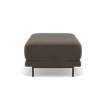 Morris Large Footstool - Rectangular footstool A Fabric — FAB-MEG-51  DK TAUPE, gallery image 2