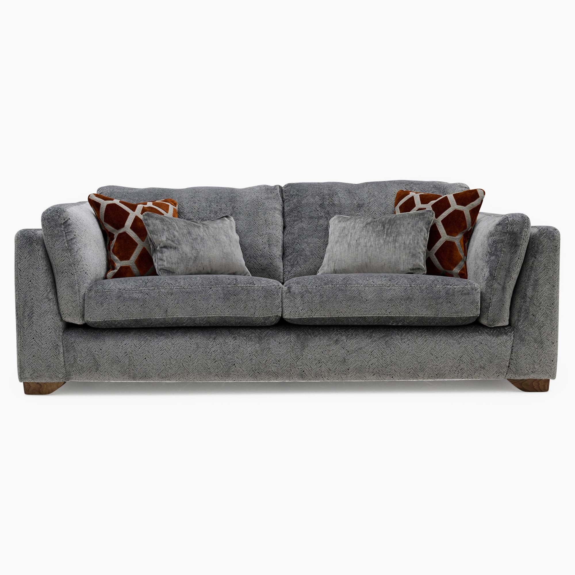 Napier 3 Seater Sofa - 3 Seater Sofa Fabric Sofas Sterling Home 1