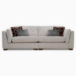 Napier 4 Seater Sofa - 4 Seater Sofa Fabric Sofas Sterling Home 1