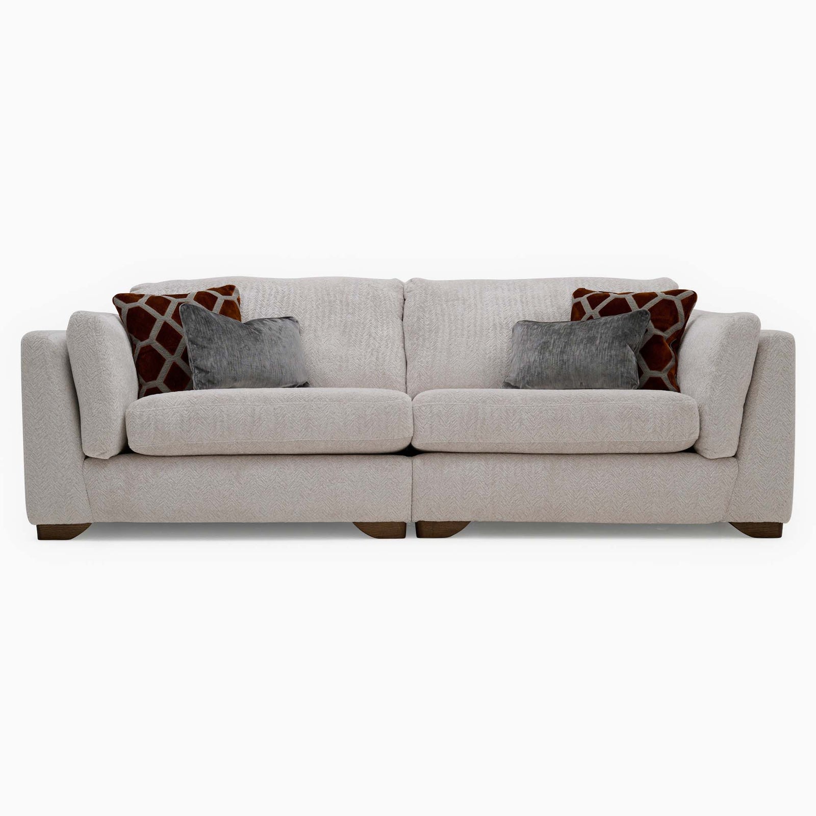 Napier 4 Seater Sofa - 4 Seater Sofa Fabric 4 Seater Sofas Sterling Home 1