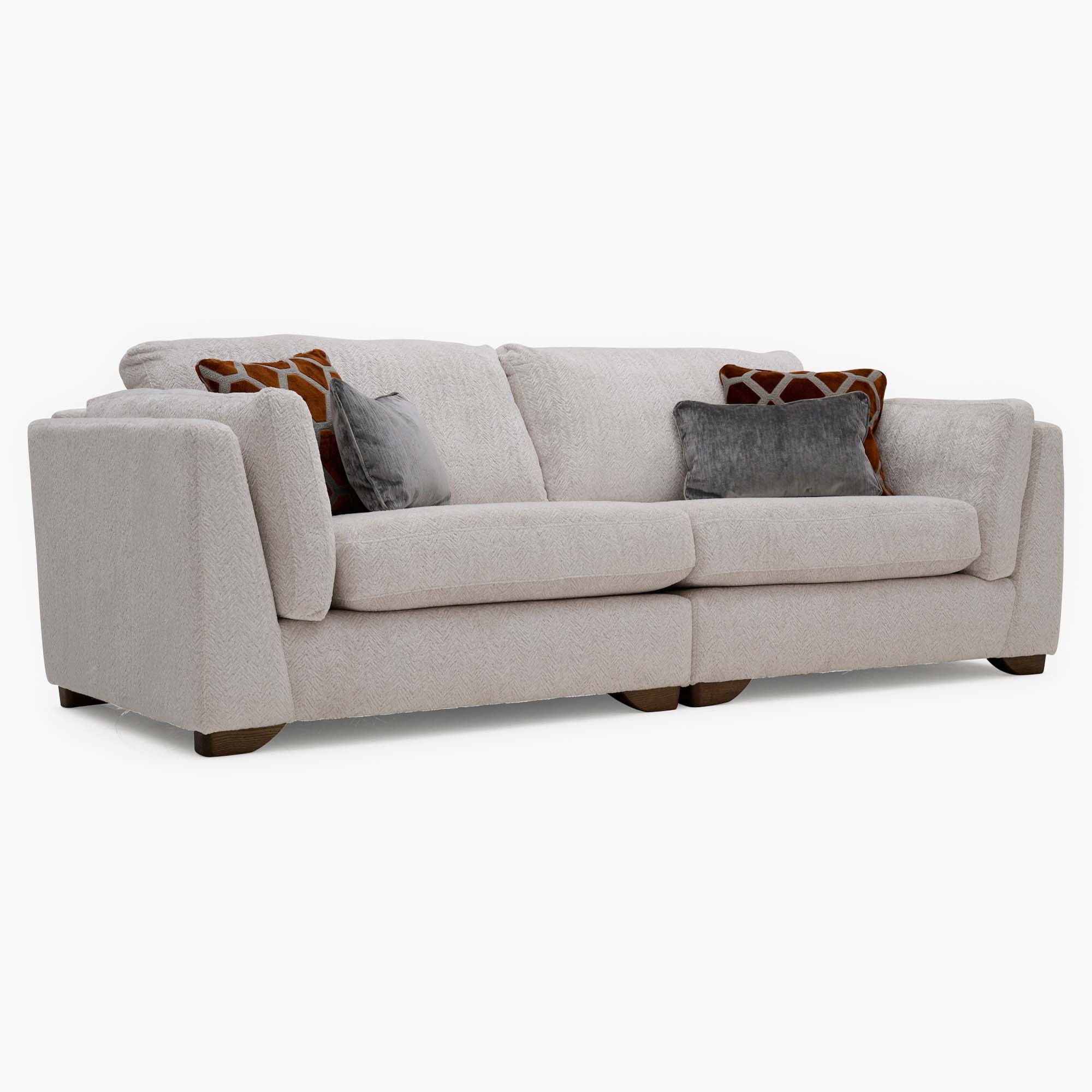 Napier 4 Seater Sofa - 4 Seater Sofa Fabric Sofas Sterling Home 3