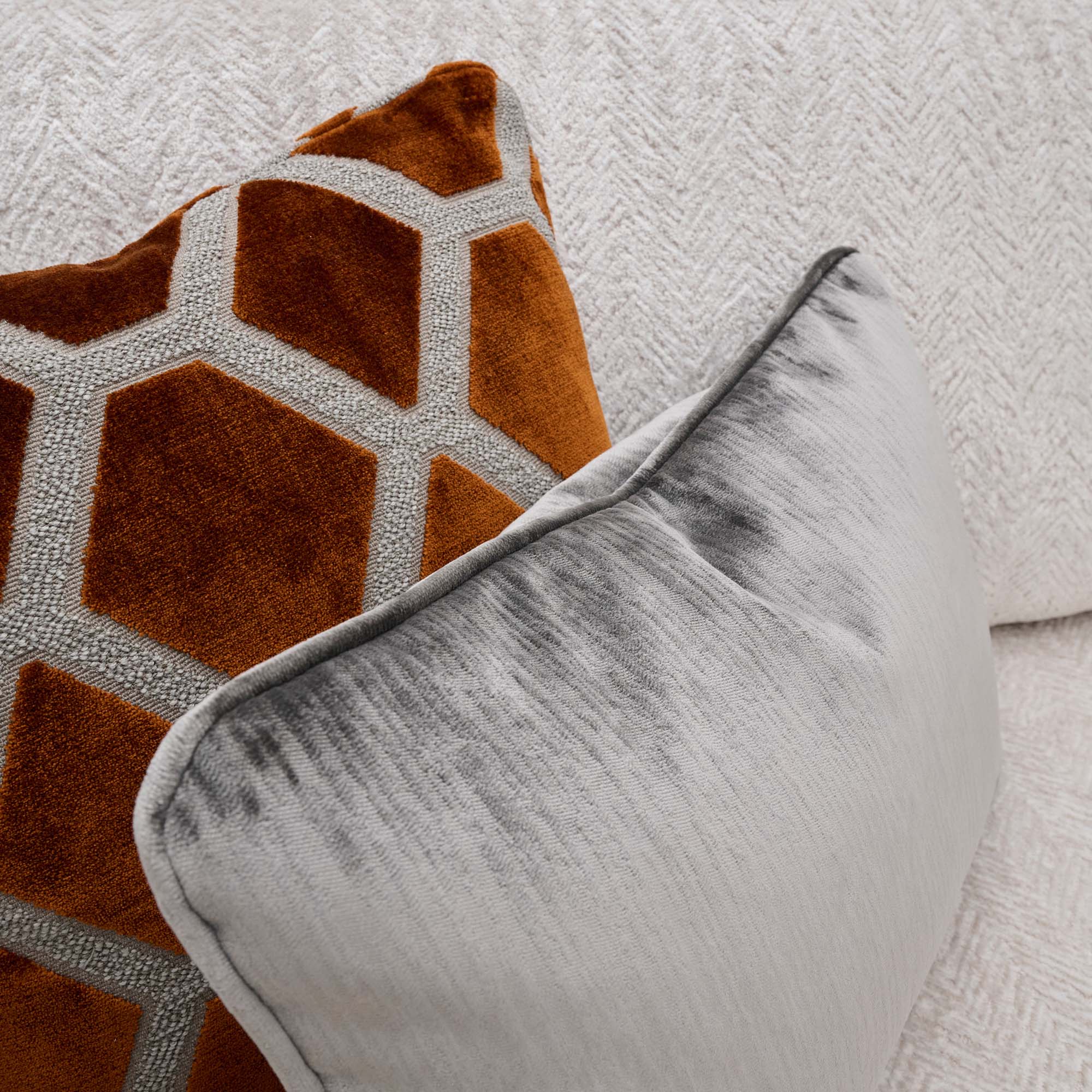 Napier 4 Seater Sofa - 4 Seater Sofa Fabric Sofas Sterling Home 7