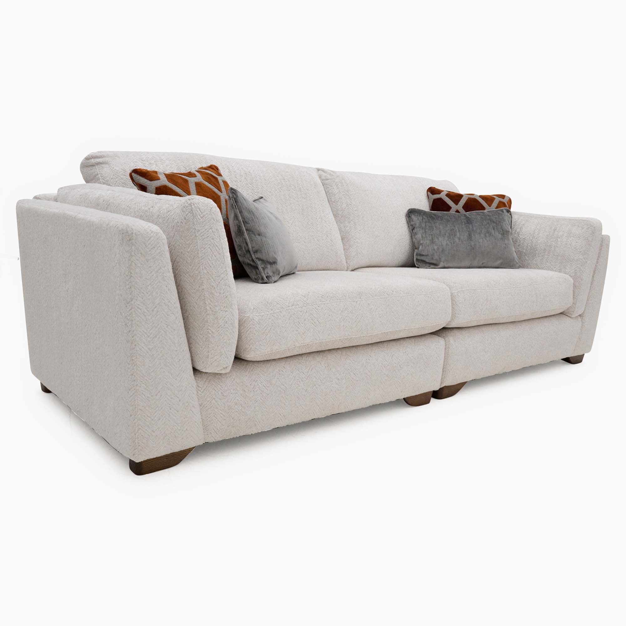 Napier 4 Seater Sofa - 4 Seater Sofa Fabric Sofas Sterling Home 9
