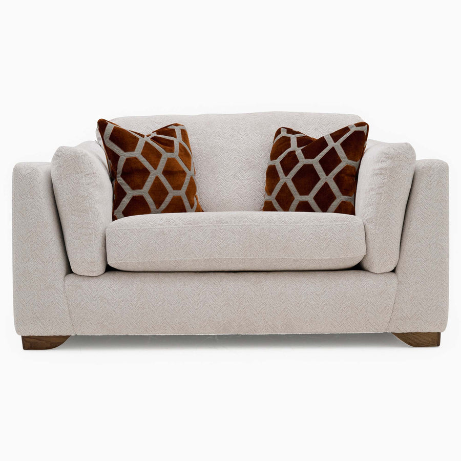 Napier Loveseat - Cuddler Fabric Armchairs Sterling Home 1