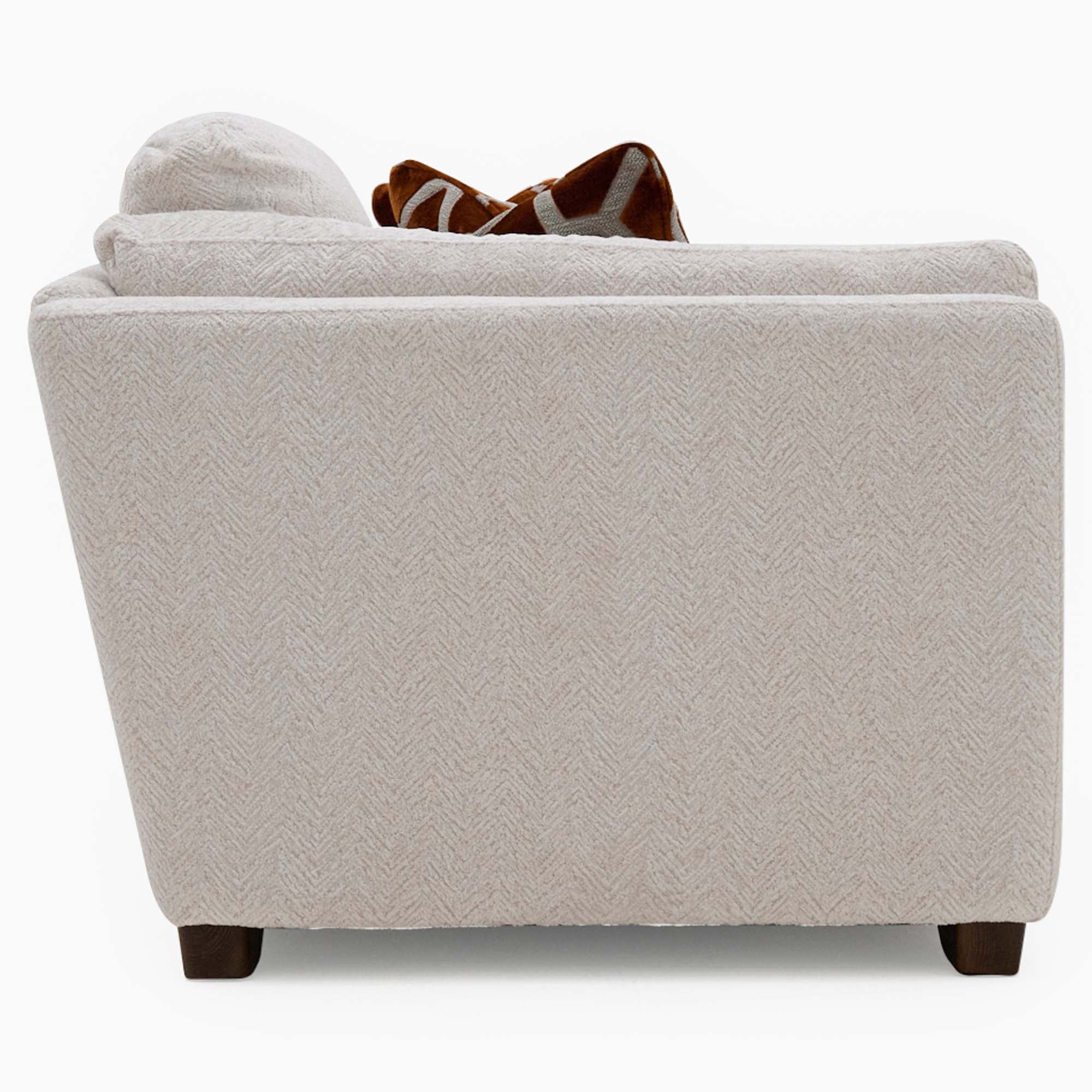 Napier Loveseat - Cuddler Fabric Armchairs Sterling Home 4