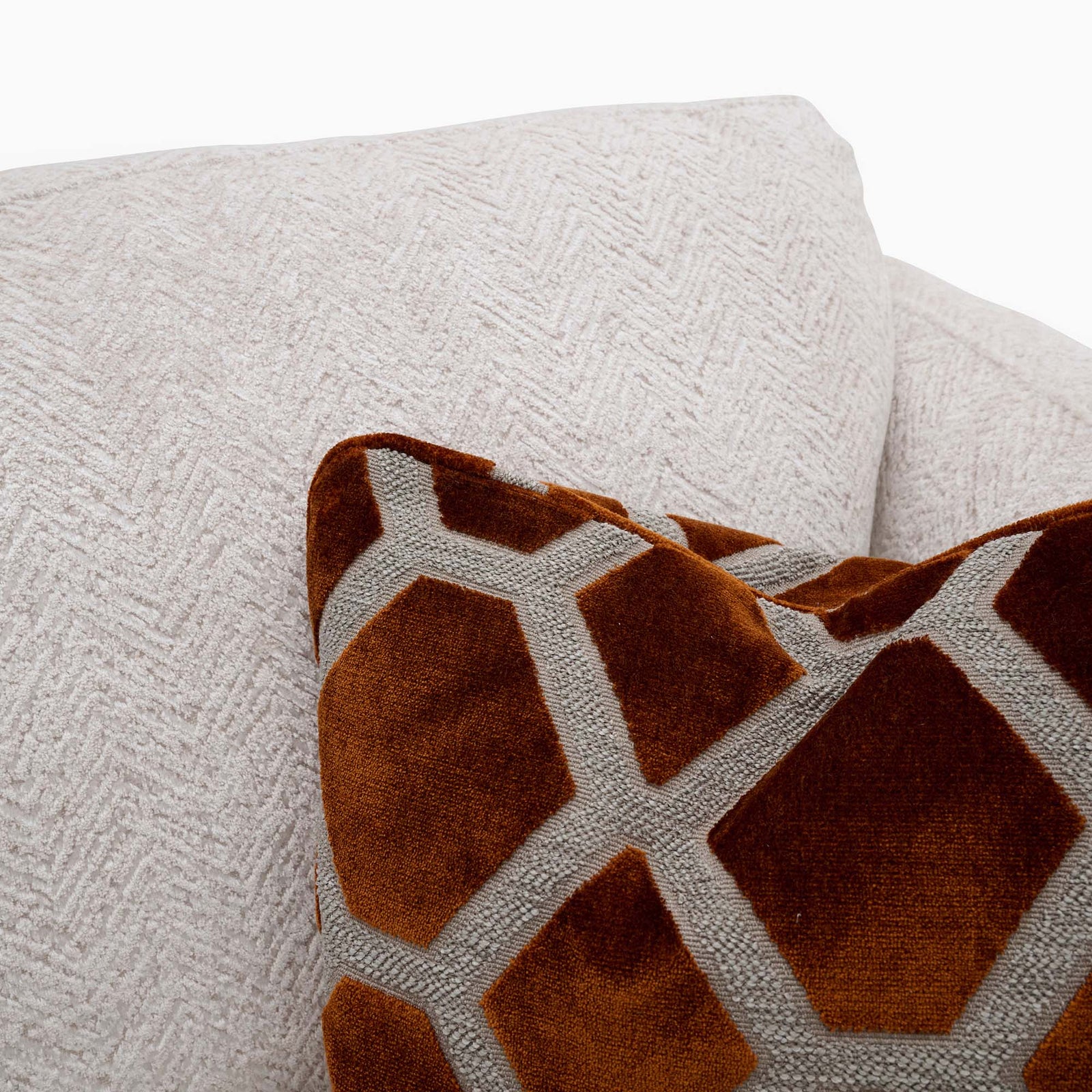 Napier Loveseat - Cuddler Fabric Armchairs Sterling Home 7