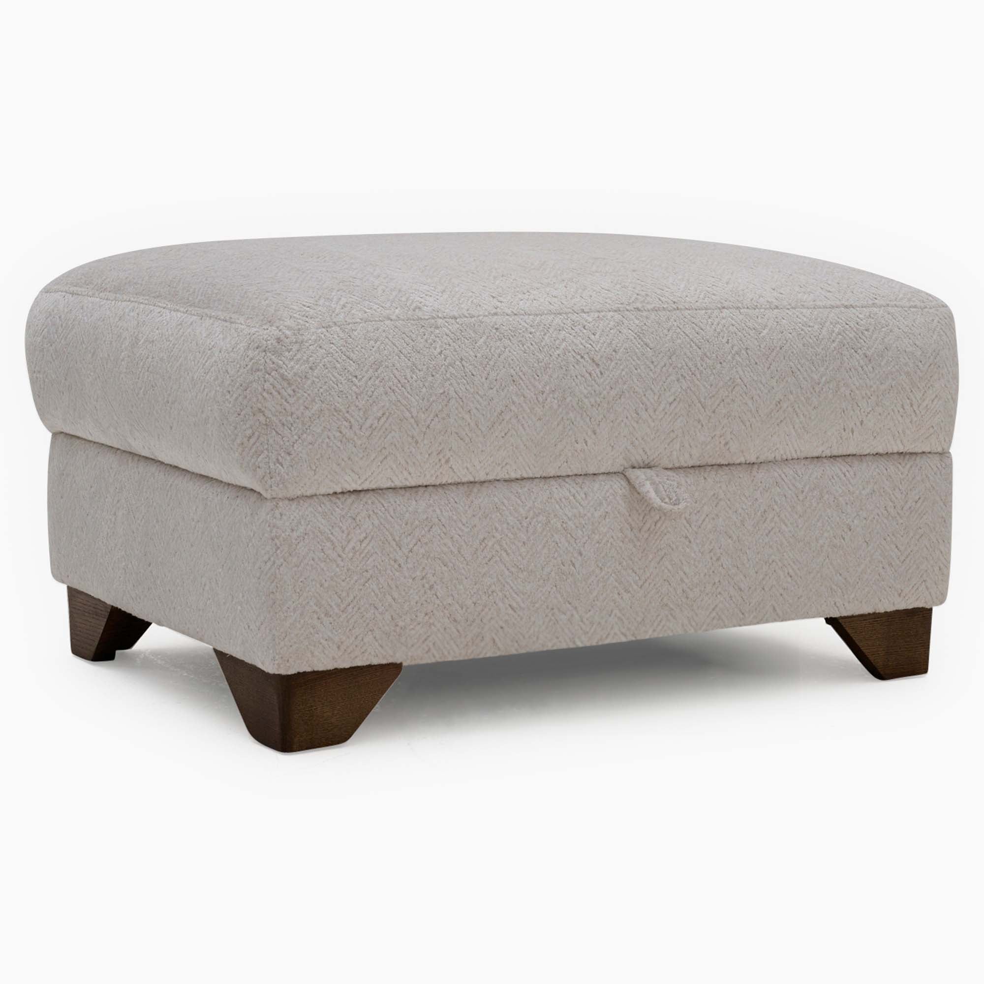 Napier Storage Footstool - Large Storage Stool Fabric Footstools Sterling Home 3