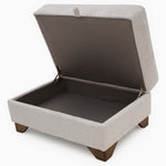 Napier Storage Footstool - Large Storage Stool Fabric Footstools Sterling Home 9