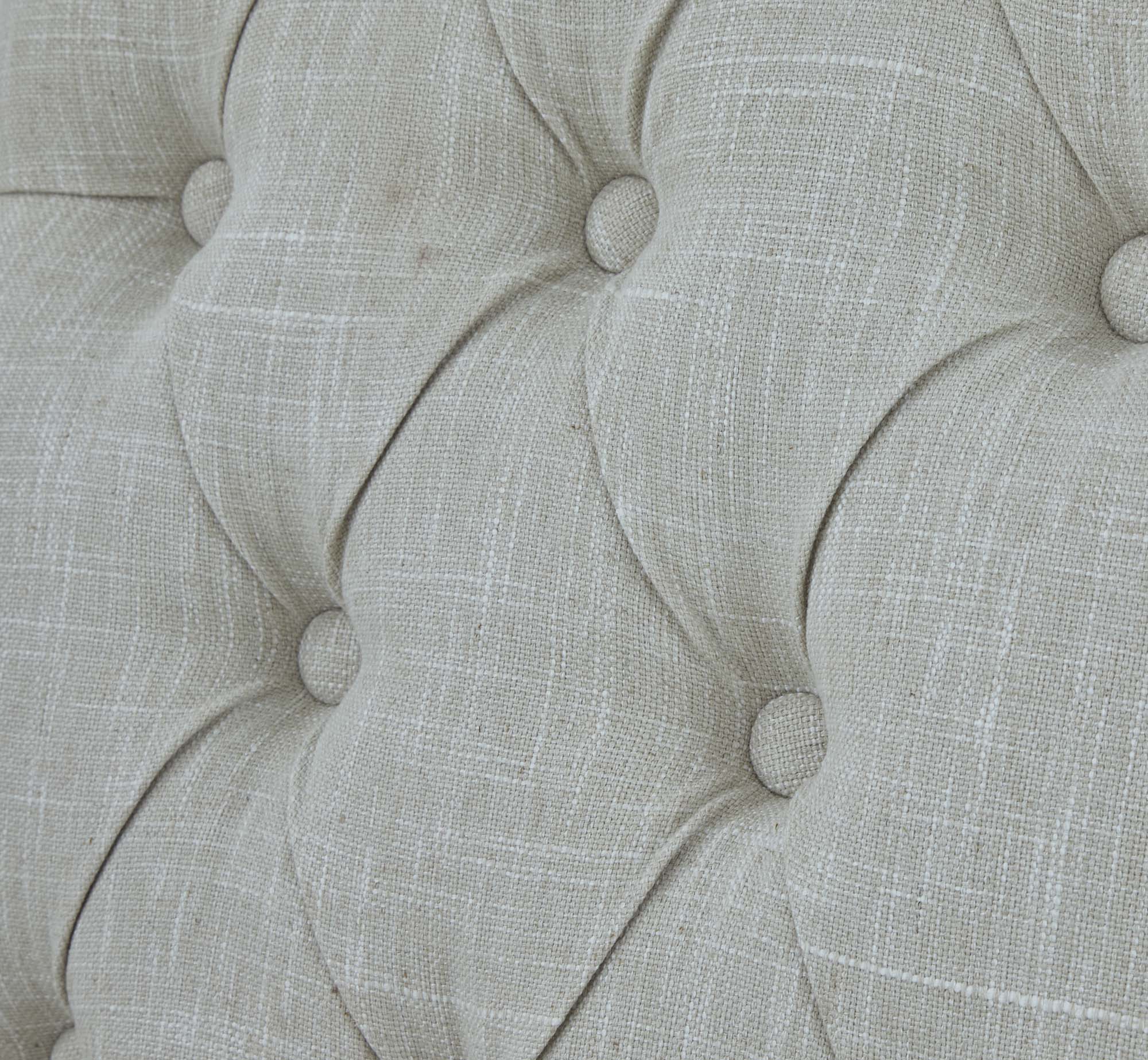 Navarre Button Back Dining Chair - Button Back Dining Chair Natural Oak / Oak Veneer - Natural Chairs Sterling Home 5