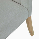 Navarre Button Back Dining Chair - Button Back Dining Chair Natural Oak / Oak Veneer - Natural Chairs Sterling Home 6