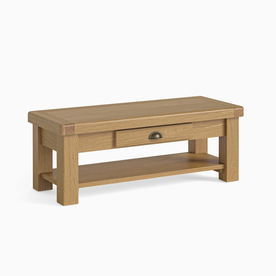 Navarre Coffee Table - Coffee Table Oak / Oak Veneer Tables Sterling Home 1