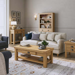 Navarre Coffee Table - Coffee Table Oak / Oak Veneer Tables Sterling Home 2