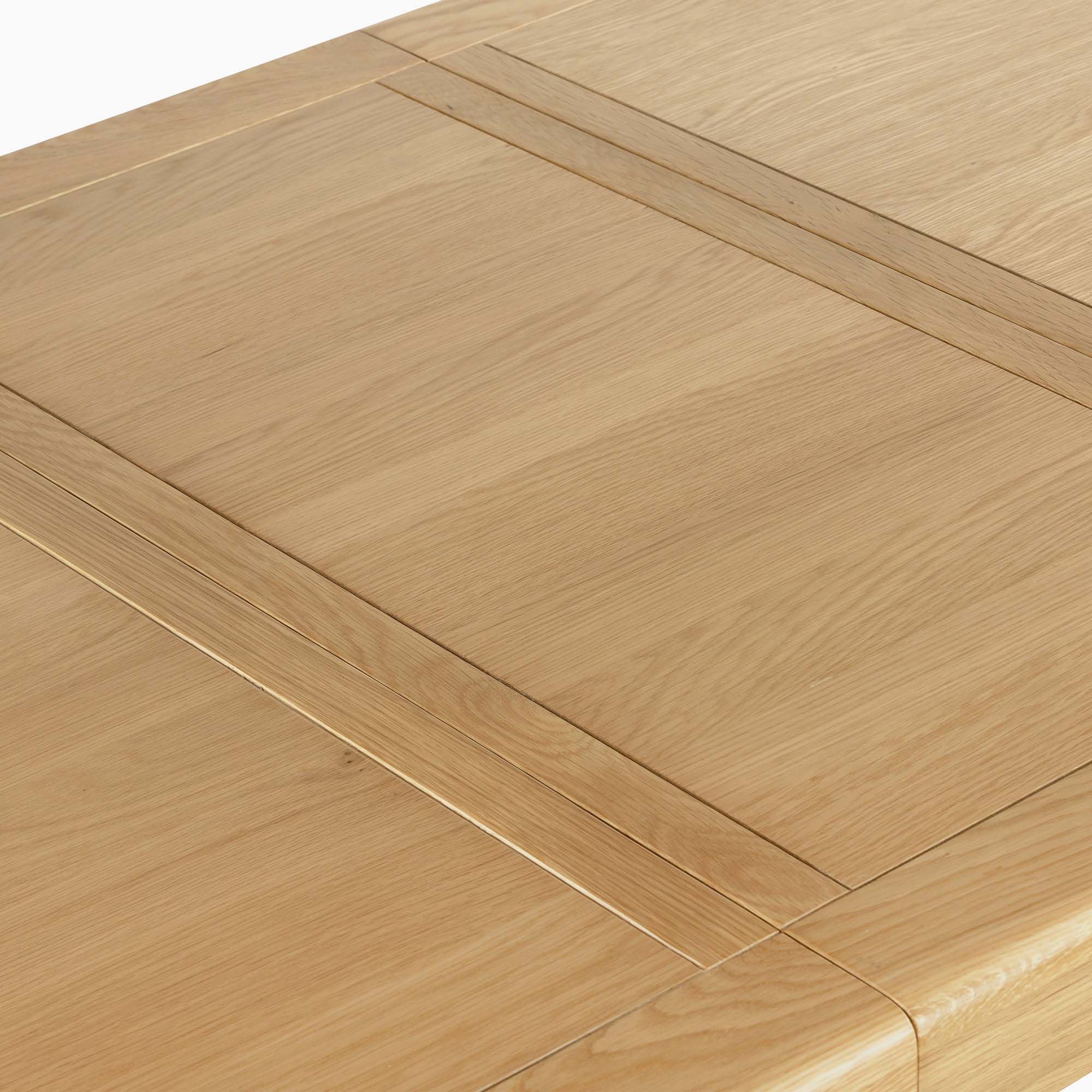 Navarre Cross Leg Extending Dining Table - Cross Leg Ext Dining Table Oak / Oak Veneer Tables Sterling Home 4