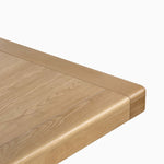 Navarre Cross Leg Extending Dining Table - Cross Leg Ext Dining Table Oak / Oak Veneer Tables Sterling Home 6