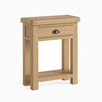 Navarre Telephone Table - Telephone Table Oak / Oak Veneer Tables Sterling Home 1