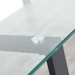 Newton Rectangular Coffee Table - Rectangular Coffee Table Light Concrete Tables Sterling Home 5