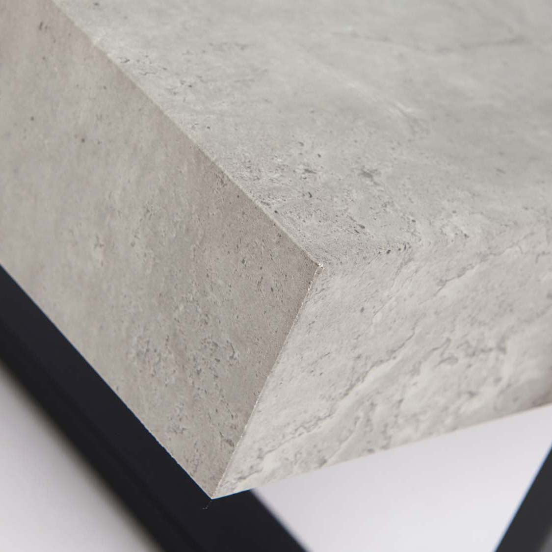 Newton Rectangular Coffee Table - Rectangular Coffee Table Light Concrete Tables Sterling Home 6