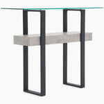 Newton Console Table - Sofa Table Light Concrete Tables Sterling Home 3