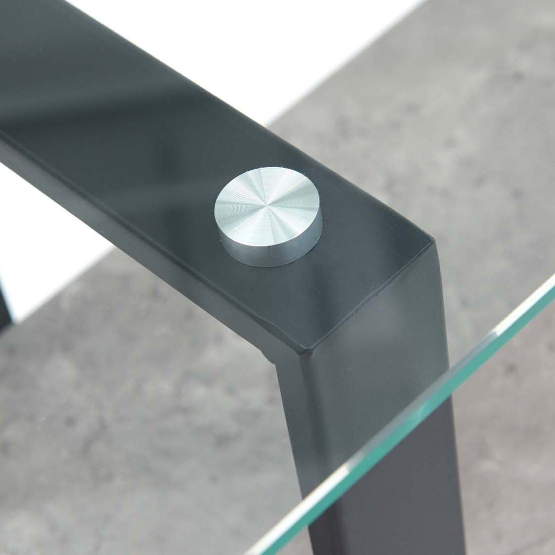 Newton Console Table - Sofa Table Light Concrete Tables Sterling Home 5