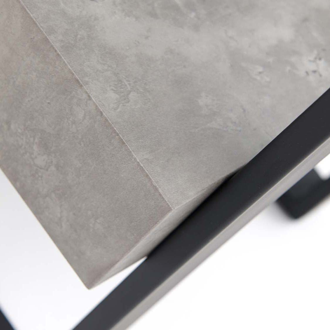 Newton Side Table - End Table Light Concrete Tables Sterling Home 7