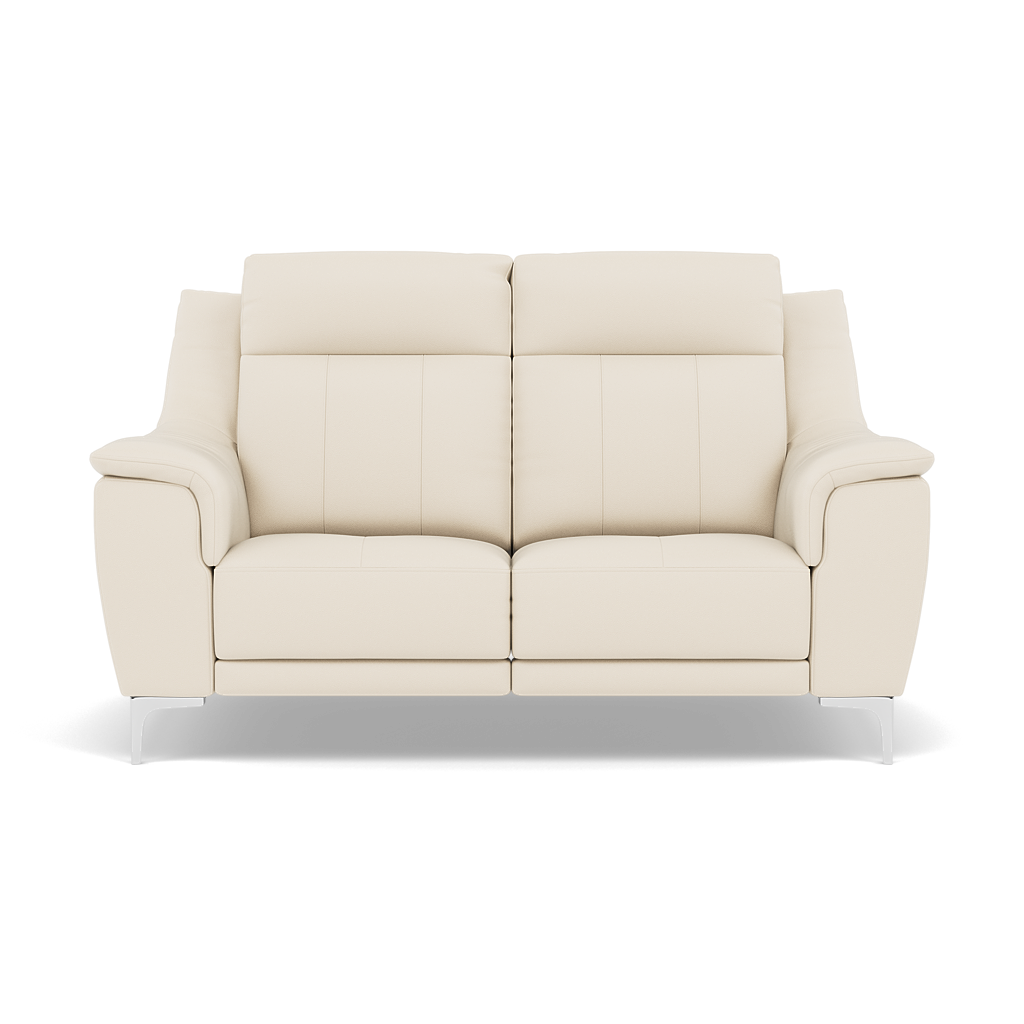 Nicoletti Carmen 2 Seater Sofa - 2 Seater Sofa CB 2 Seater Sofas Sterling Home 5 Feet: Shiny Metal Torello PS Bianco 93