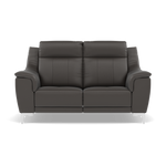 Nicoletti Carmen 2 Seater Sofa - 2 Seater Sofa CB 2 Seater Sofas Sterling Home 1 Feet: Shiny Metal Torello PS Grigio Scuro 327