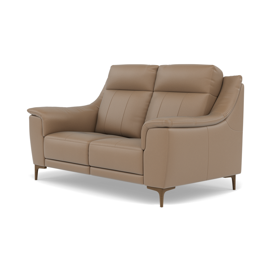 Nicoletti Carmen 2 Seater Sofa - 2 Seater Sofa CB — Feet: Graubraun / Torello PS 312 Taupe, gallery image 3