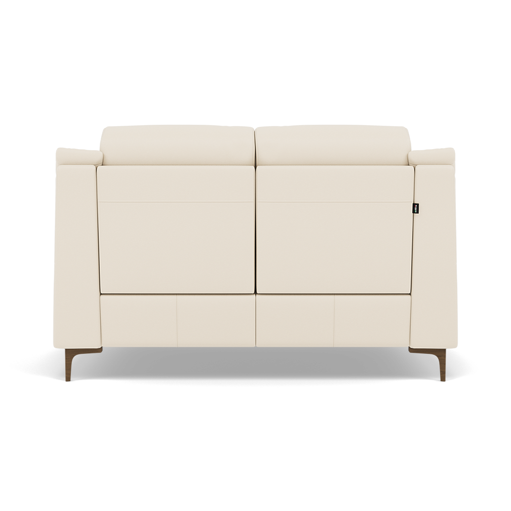 Nicoletti Carmen 2 Seater Sofa - 2 Seater Sofa CB — Feet: Graubraun / Torello PS Bianco 93, gallery image 2