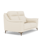 Nicoletti Carmen 2 Seater Sofa - 2 Seater Sofa CB — Feet: Graubraun / Torello PS Bianco 93, gallery image 1