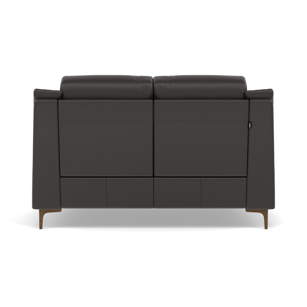 Nicoletti Carmen 2 Seater Sofa - 2 Seater Sofa CB — Feet: Graubraun / Torello PS Chocol -S 91, gallery image 2