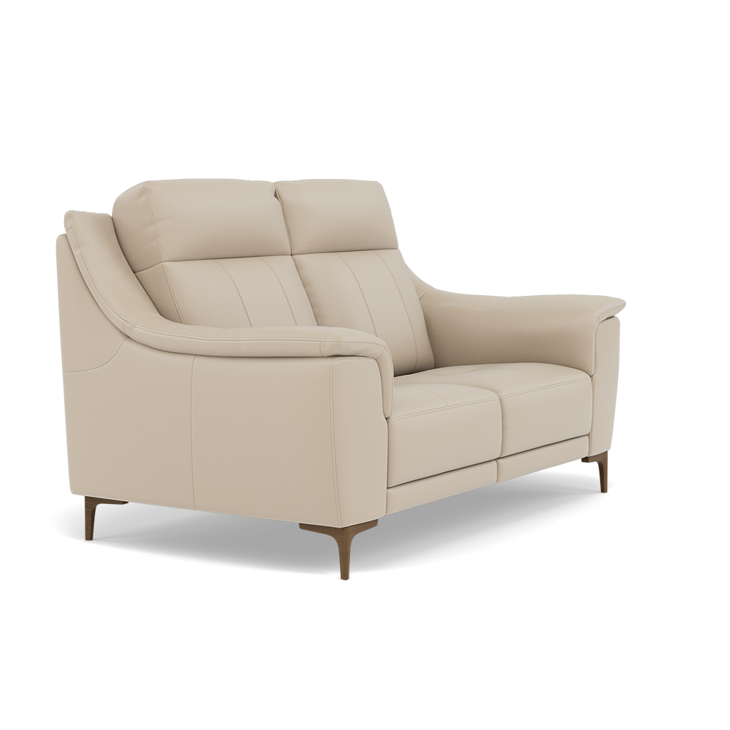 Nicoletti Carmen 2 Seater Sofa - 2 Seater Sofa CB — Feet: Graubraun / Torello PS Fango 352, gallery image 1