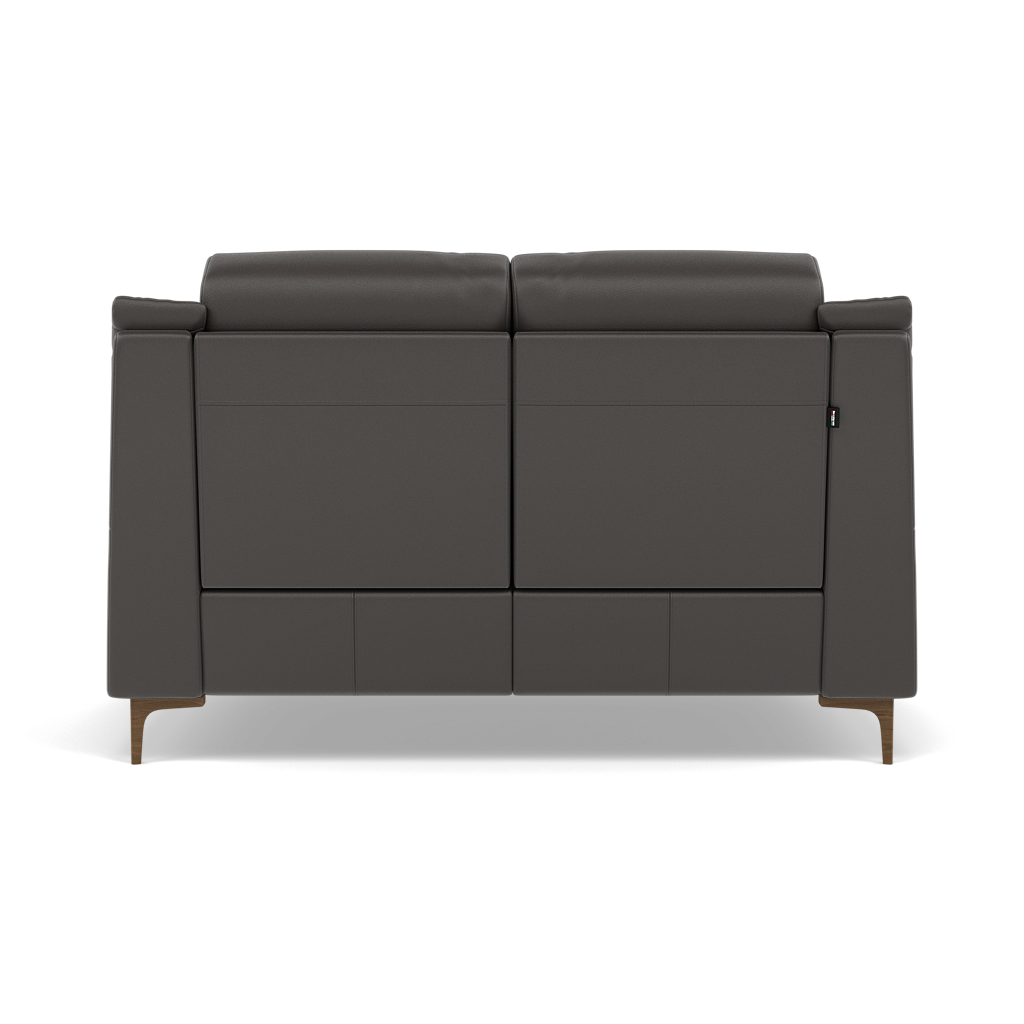Nicoletti Carmen 2 Seater Sofa - 2 Seater Sofa CB — Feet: Graubraun / Torello PS Grigio Scuro 327, gallery image 2