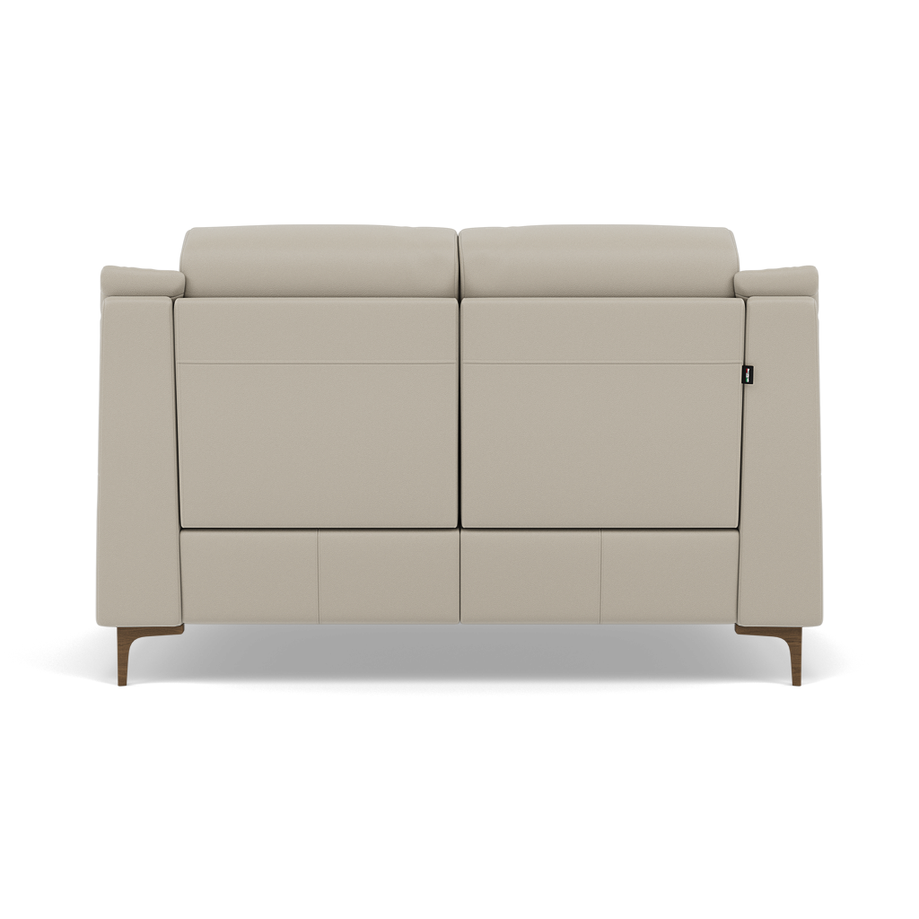 Nicoletti Carmen 2 Seater Sofa - 2 Seater Sofa CB — Feet: Graubraun / Torello PS Tortora 328, gallery image 2