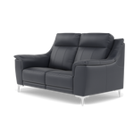 Nicoletti Carmen 2 Seater Sofa - 2 Seater Sofa CB — Feet: Shiny Metal / Torello PS Blu -S 81, gallery image 3