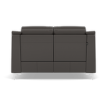 Nicoletti Carmen 2 Seater Sofa - 2 Seater Sofa CB — Feet: Shiny Metal / Torello PS Grigio Scuro 327, gallery image 2