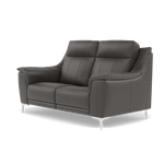 Nicoletti Carmen 2 Seater Sofa - 2 Seater Sofa CB — Feet: Shiny Metal / Torello PS Grigio Scuro 327, gallery image 3