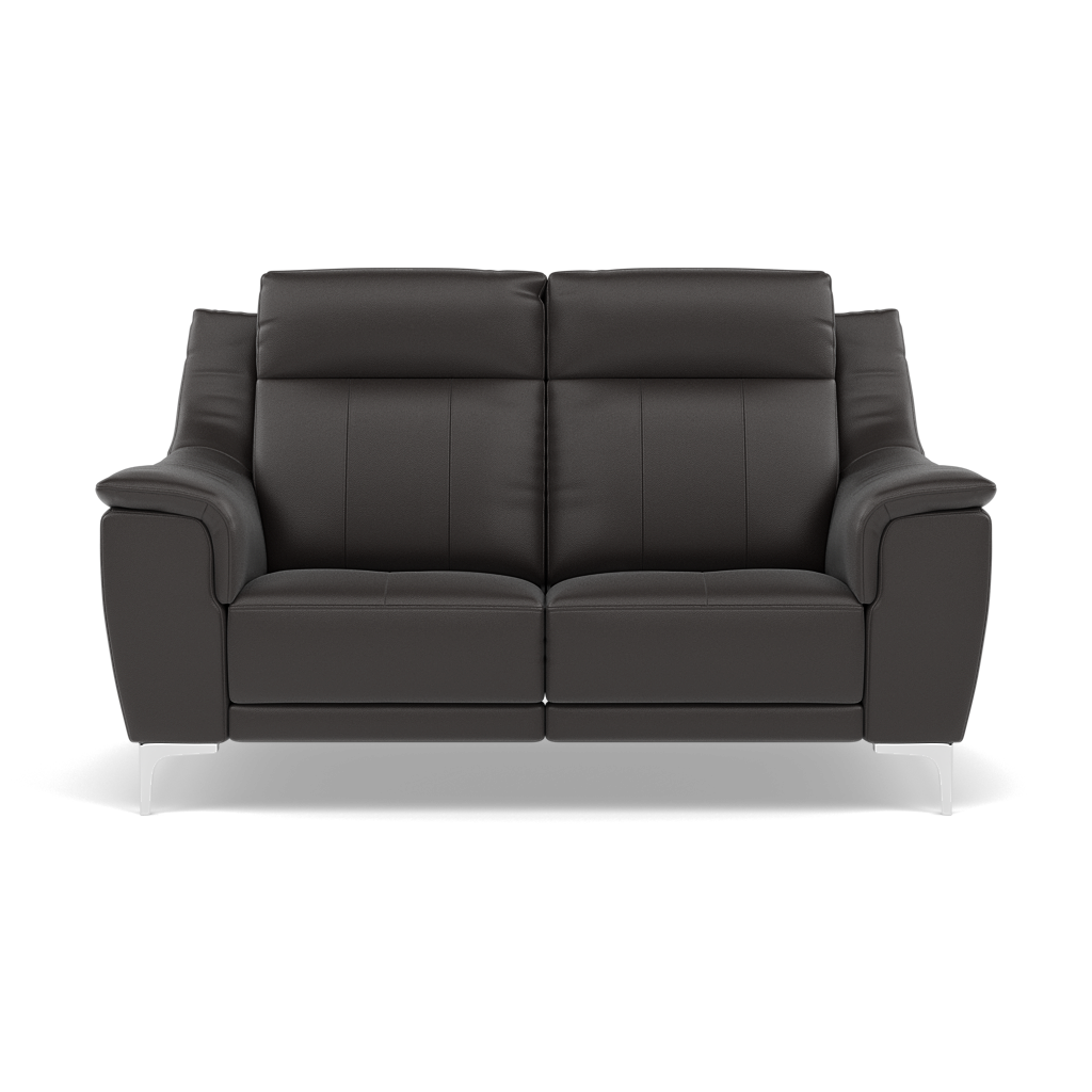 Nicoletti Carmen 2 Seater Sofa - 2 Seater Sofa CB 2 Seater Sofas Sterling Home 7 Feet: Shiny Metal Torello PS Chocol -S 91