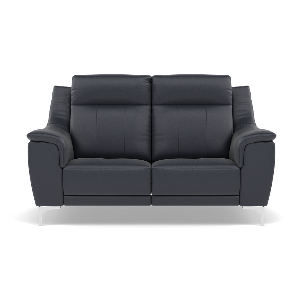 Nicoletti Carmen 2 Seater Sofa - 2 Seater Sofa CB 2 Seater Sofas Sterling Home 8 Feet: Shiny Metal Torello PS Blu -S 81