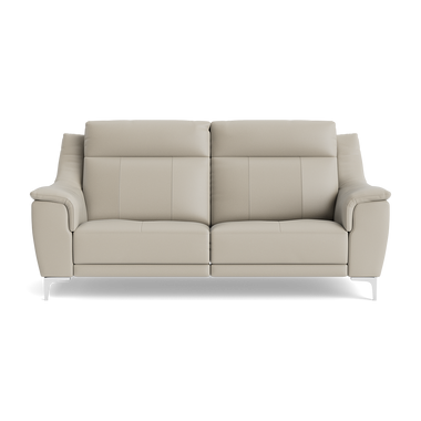 Nicoletti Carmen 3 Seater Sofa - 3 Seater Sofa CB 3 Seater Sofas Sterling Home 9 Feet: Shiny Metal Torello PS Tortora 328