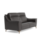 Nicoletti Carmen 3 Seater Sofa - 3 Seater Sofa CB — Feet: Graubraun / Torello PS Chocol -S 91, gallery image 1