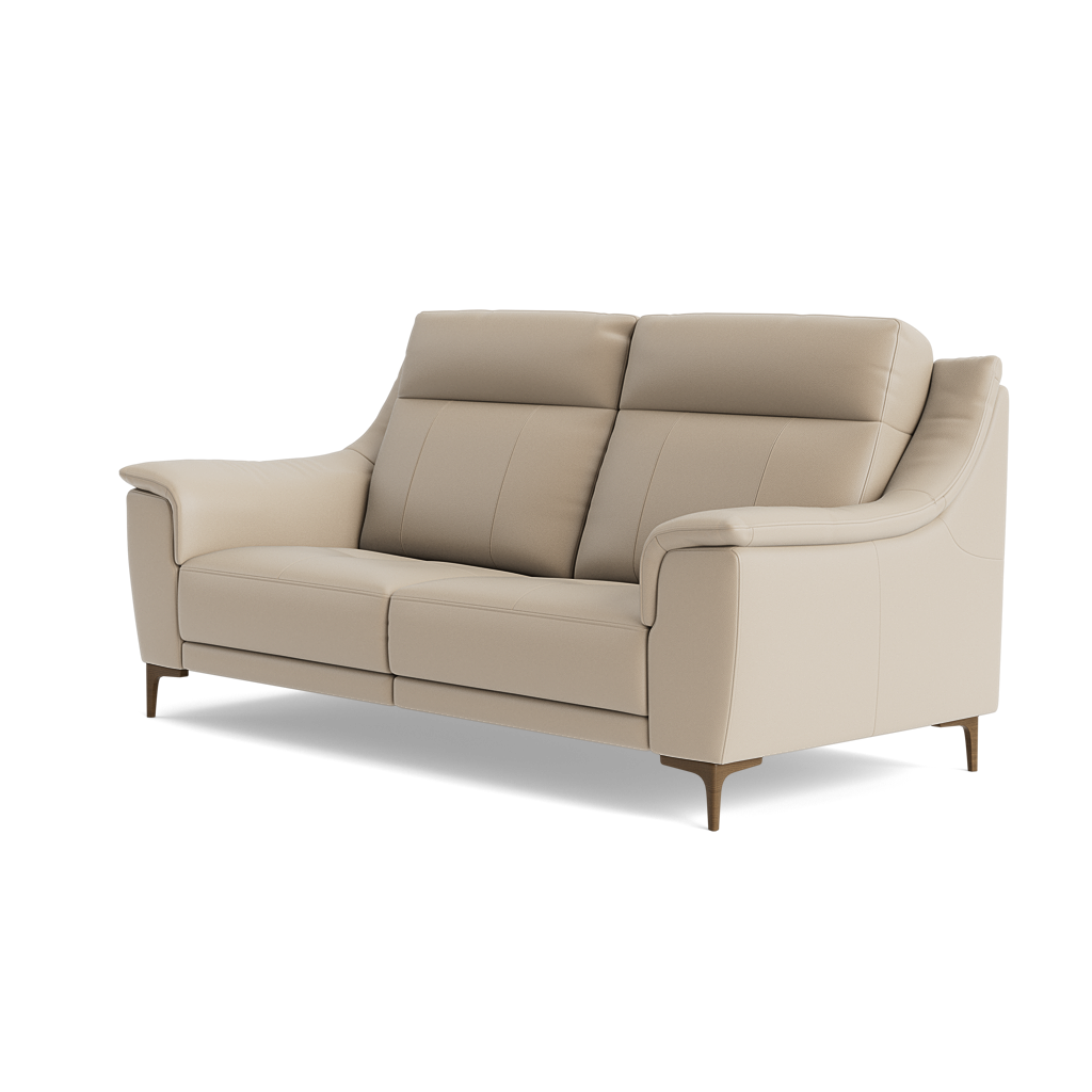 Nicoletti Carmen 3 Seater Sofa - 3 Seater Sofa CB — Feet: Graubraun / Torello PS Fango 352, gallery image 3